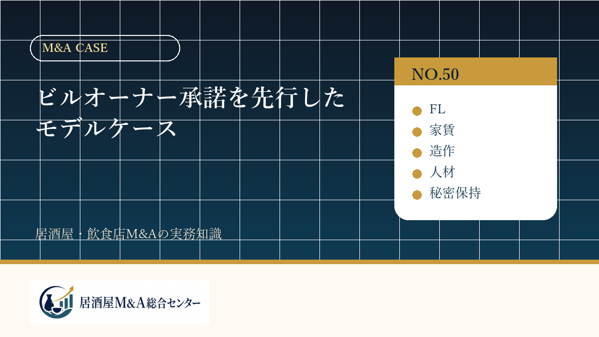 ビルオーナー承諾を先行したモデルケース
