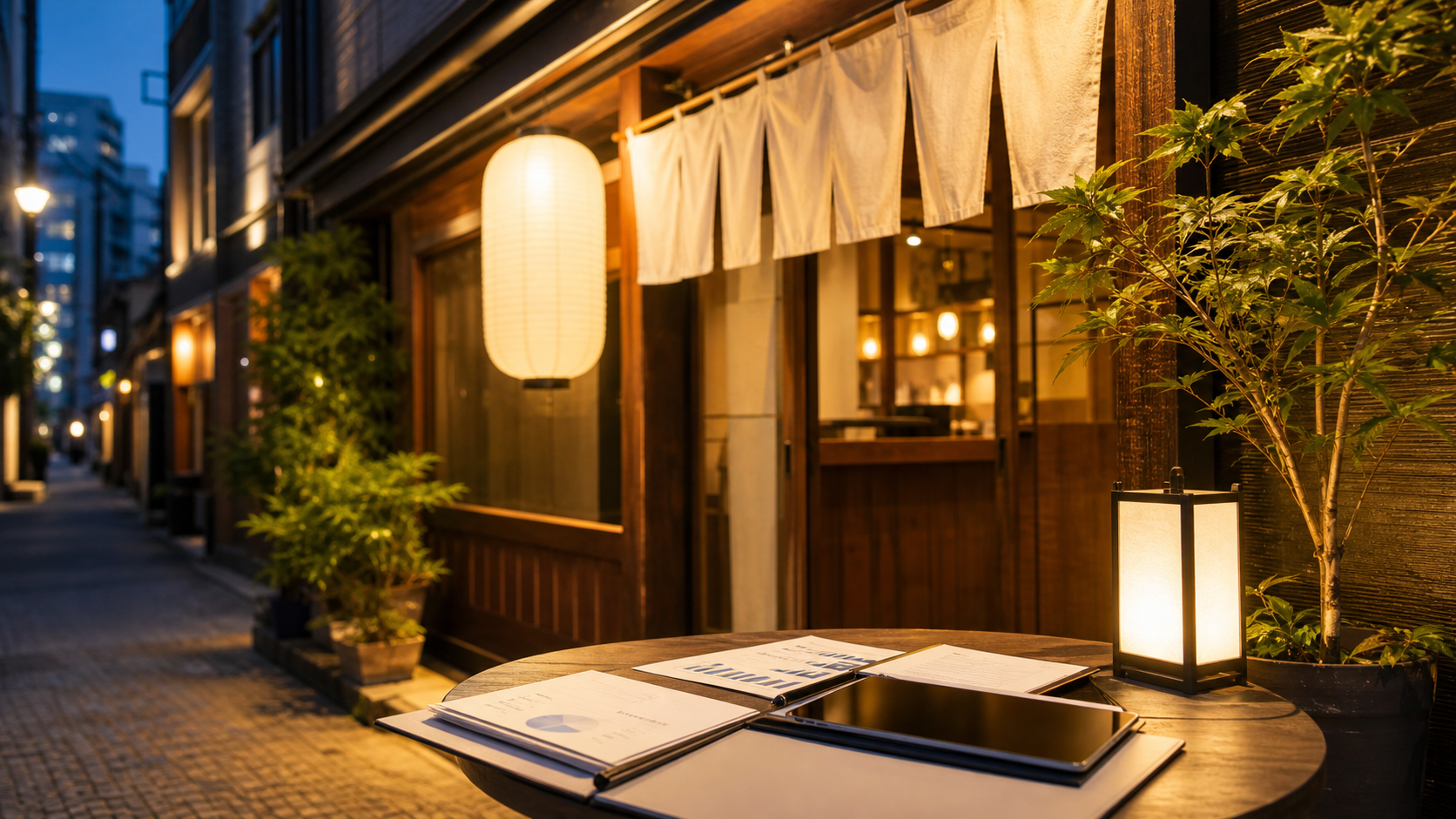 東京の居酒屋店舗とM&A相談資料をイメージしたアイキャッチ画像